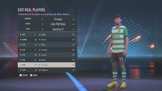 FIFA 23 on PS5 - SPORTING C.P. (LISBON) PLAYER FACES AND RATINGS - 4K60FPS GAMEPLAY