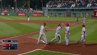 STL@PIT: Craig lifts a homer to left-center field