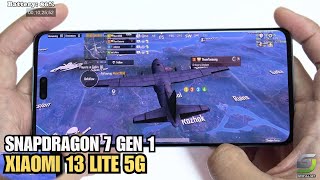 Xiaomi 13 Lite test game PUBG 2024 | Snapdragon 7 Gen 1