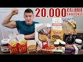 20,000 CALORIE CHALLENGE | Epic Cheat Day | Man vs Food