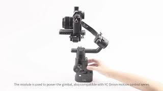 YC Onion Bluetooth Interlink Module for Ronin-S Brief Introduction  | Hot Dog Motorized Slider 3.0