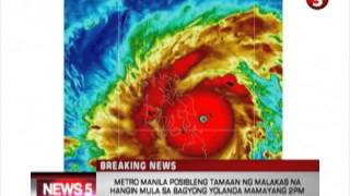 Super Typhoon Haiyan (Yolanda) hits the Philippines (part 1)