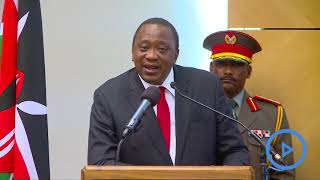 President Kenyatta sends a stern warning to corrupt legislators and government officials