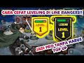 CARA CEPAT MENAIKAN LEVEL DI LINE RANGERS!! AUTO JADI PRO - LINE RANGERS INDONESIA