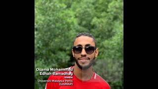 Meet Osama Mohammed from Yemen. He is currently a student in Universiti Malaysia Perlis (UniMAP).