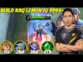 XAVIER BUILD RRQ LEMON NIH BOSS!! EMANG DI LUAR NALAR DAMAGE NYA SAKIT BANGET 😱 - MOBILE LEGENDS