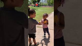 Little Sister Get Shown Love By Older Brother #love #kindness #family #adorable #shorts