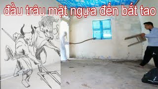 Săn ma_Quỷ bị đầu trâu mặt ngựa dẫn xuống Quỷ Môn Quan_phim ma