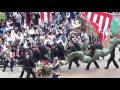 長崎くんち 諏訪町 龍踊り 庭見世〜八坂神社 2015