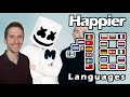 MARSHMELLO: Singing Happier in 18 Languages With Zero Singing Skills