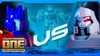 Chat-Bot Challenge: Who’s Cybertron’s Greatest? | Transformers One: New Adventures | EP08