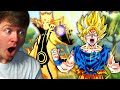 GOKU vs NARUTO in the ULTIMATE ANIME BATTLE! (Reaction)