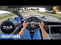 PORSCHE TAYCAN TURBO S 761HP TOP SPEED on AUTOBAHN (NO SPEED LIMIT) by AutoTopNL