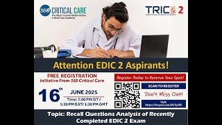 Free Webinar on EDIC 2 Recall Questions 2025 S2