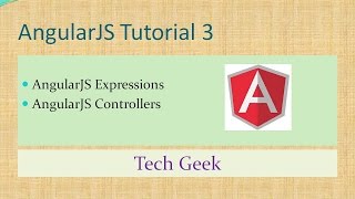 AngularJS Tutorial 3 | Controllers