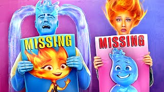 Ember and Wade's children are MISSING! Fire vs Water: Awesome Parenting Hacks! KIDS vs PARENTS!
