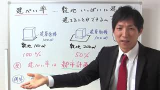 建ぺい率とは？基本ポイント【宅建通信講座レトス】