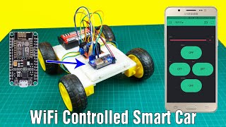 How to make a WIFI control car | WIFI control car with Nodemcu and Blynk [Step by step]