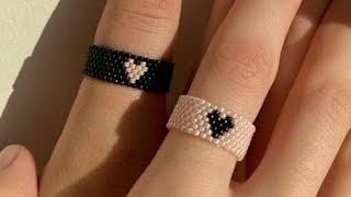 how to make ring كيفية صنع خاتم من النمنم بطريقة سهلة