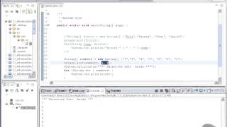 Advanced Java tutorial - Searching & Sorting Arrays Primitives & Objects