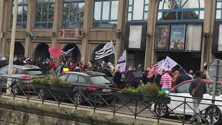 Plus de 5000 personnes à Kemper pour la défense de l'enseignement du breton/brezhoneg à l'école.