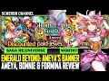 Emerald Beyond Ameya's Banner: Ameya, Bonnie & Formina Review - Romancing SaGa re;UniverSe