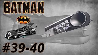 Building the Tim Burton Batman 1989 Batmobile DeAgostini Altaya - Issues 39-40