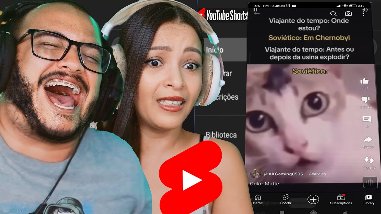 Reagindo A Vídeos Do Shorts 1 Youtube