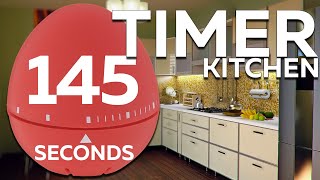 145 seconds Cooking timer | 2min 25sec Egg TIMER