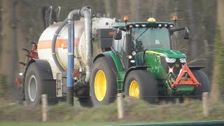 Slurry injection with John Deere, Kaweco \u0026 Evers