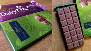 Cadbury temptations Rum n Raisins VS Cadbury dairy milk chocolates.