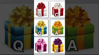 Choose your gift 🎁 choose your alphabet gift 🥰 #cute #viral #trending #shorts