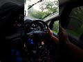 Driving EcoSport in rain 🌧️ #shorts #brownmunde #fordecosport #mantasticvlogs