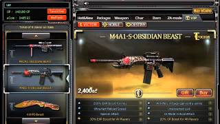 CrossfirePH Buying M4A1 Obsidian Beast [VIP] | JUAANNPRO