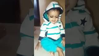 Dheere Dheere Se Meri Zindagi 🤪❤❤ || cute baby video | #funny  #shorts #ytshorts #tiktok #song 😍😍