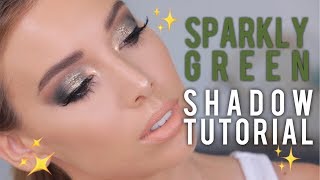 Sparkly Green Eyeshadow Tutorial