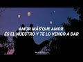 Diego Luna  Te Amo Y Más (Lyrics/Letra)