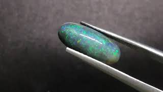 2.91 ct, Natural Black Opal N3 from Lighting Ridge