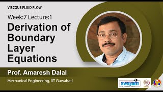 Lec 25: Derivation of Boundary Layer Equations