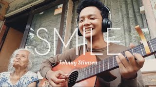 Johnny Stimson Smile Acoustic Cover Lirik Terjemahan