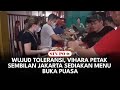 Wujud Toleransi, Vihara Petak Sembilan Jakarta Sediakan Menu Buka Puasa