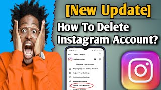 How to delete instagram account permanently |#deleteinsta