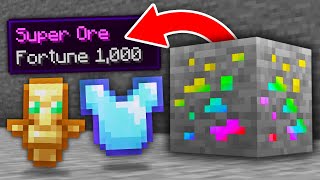 Minecraft, But Every Ore Is Super...