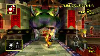 【MKW WR】 Bowser's Castle (No Glitch) - 2:20.099 - Zeke