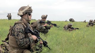 Marines, Soldiers Conduct Live Flight Op - EG22