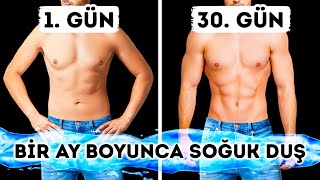 1 Ay Boyunca Soğuk Duş Alın ve Vücudunuzun Nasıl Değiştiğini Görün