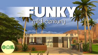 🏠 FUNKY MID CENTURY // Sims 4 Speed build