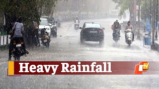 WATCH: Heavy Rainfall \u0026 Gusty Wind Lash Bhubaneswar | OTV News