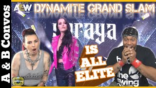 Saraya aka Paige Debuts at AEW Dynamite Grand Slam - Live Reaction | AEW 9/21/22
