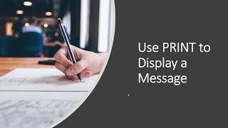 Stored Procedure Programming Concepts - Print | Essential SQL